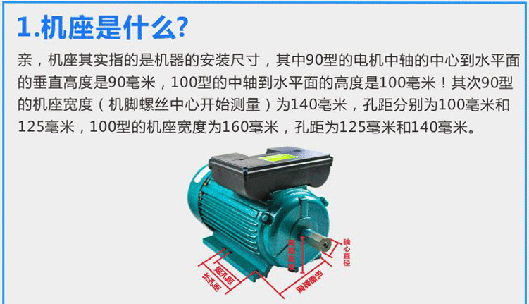 機(jī)座是什么？90機(jī)座電機(jī)和100機(jī)座電機(jī)有啥區(qū)別？